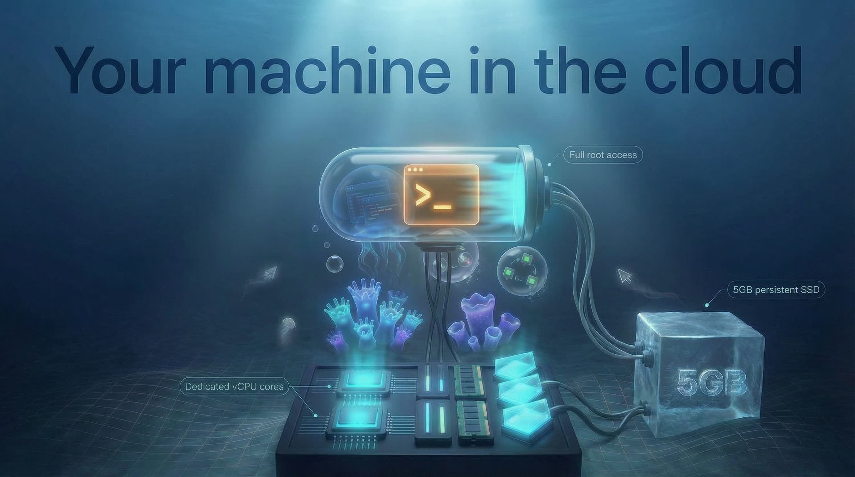 Your machine in the cloud